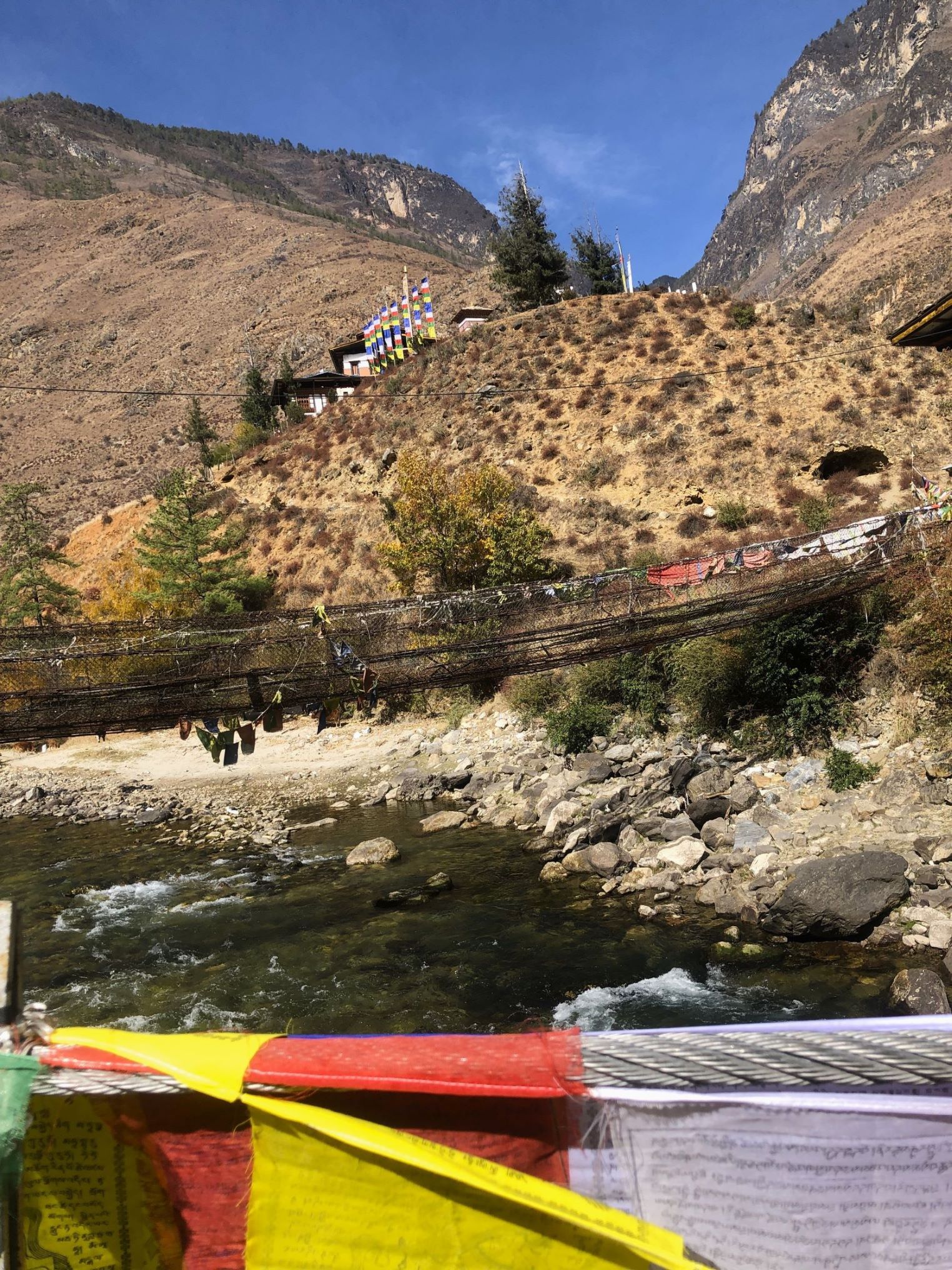 Tamchog Lhakhang, Paro, Bhutan