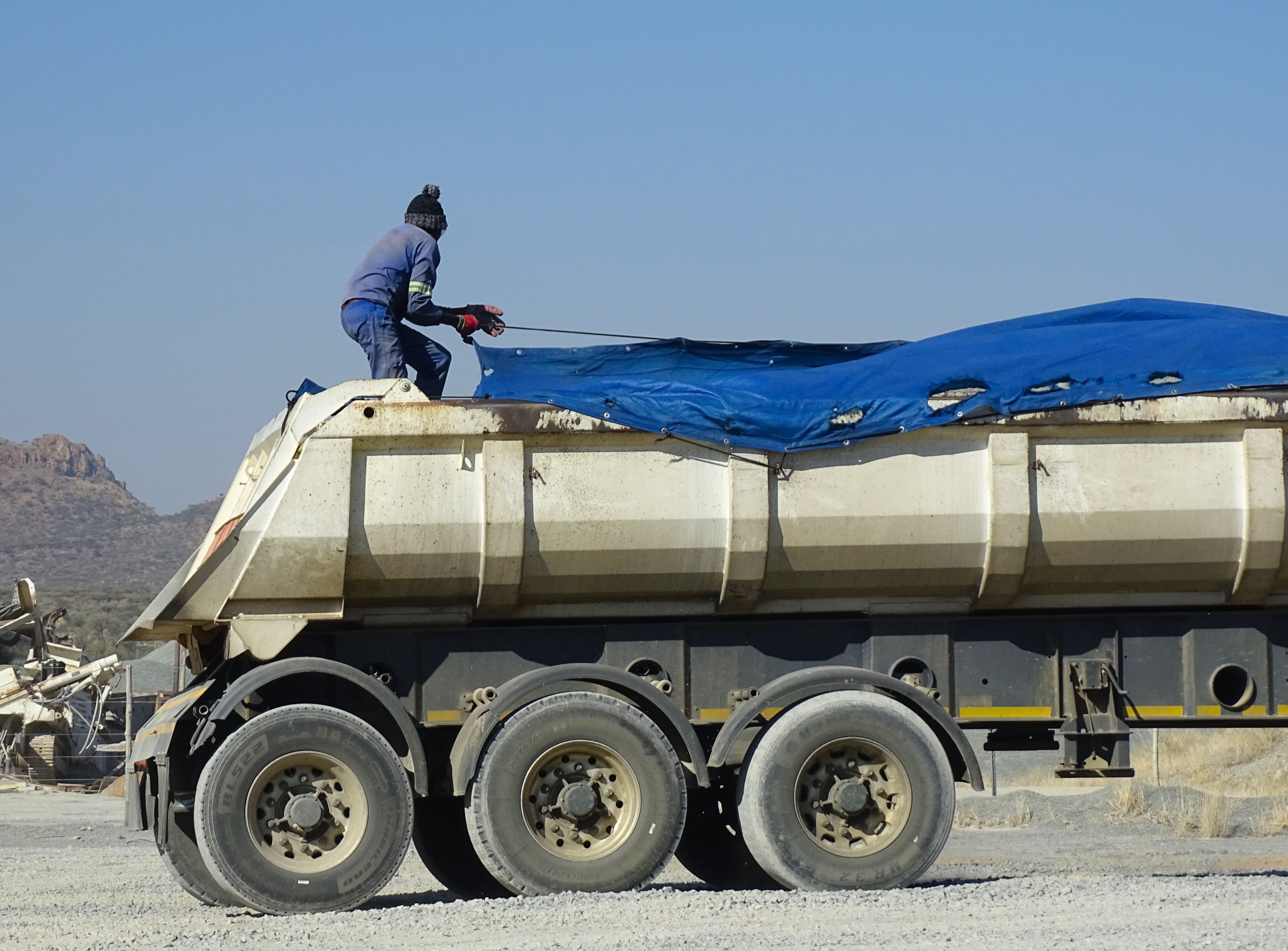 Aris Quarry, Namibia