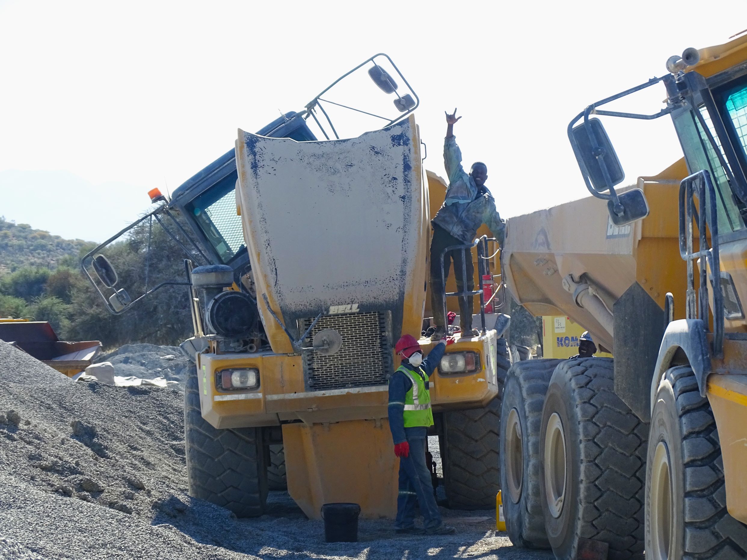 Aris Quarry, Namibia