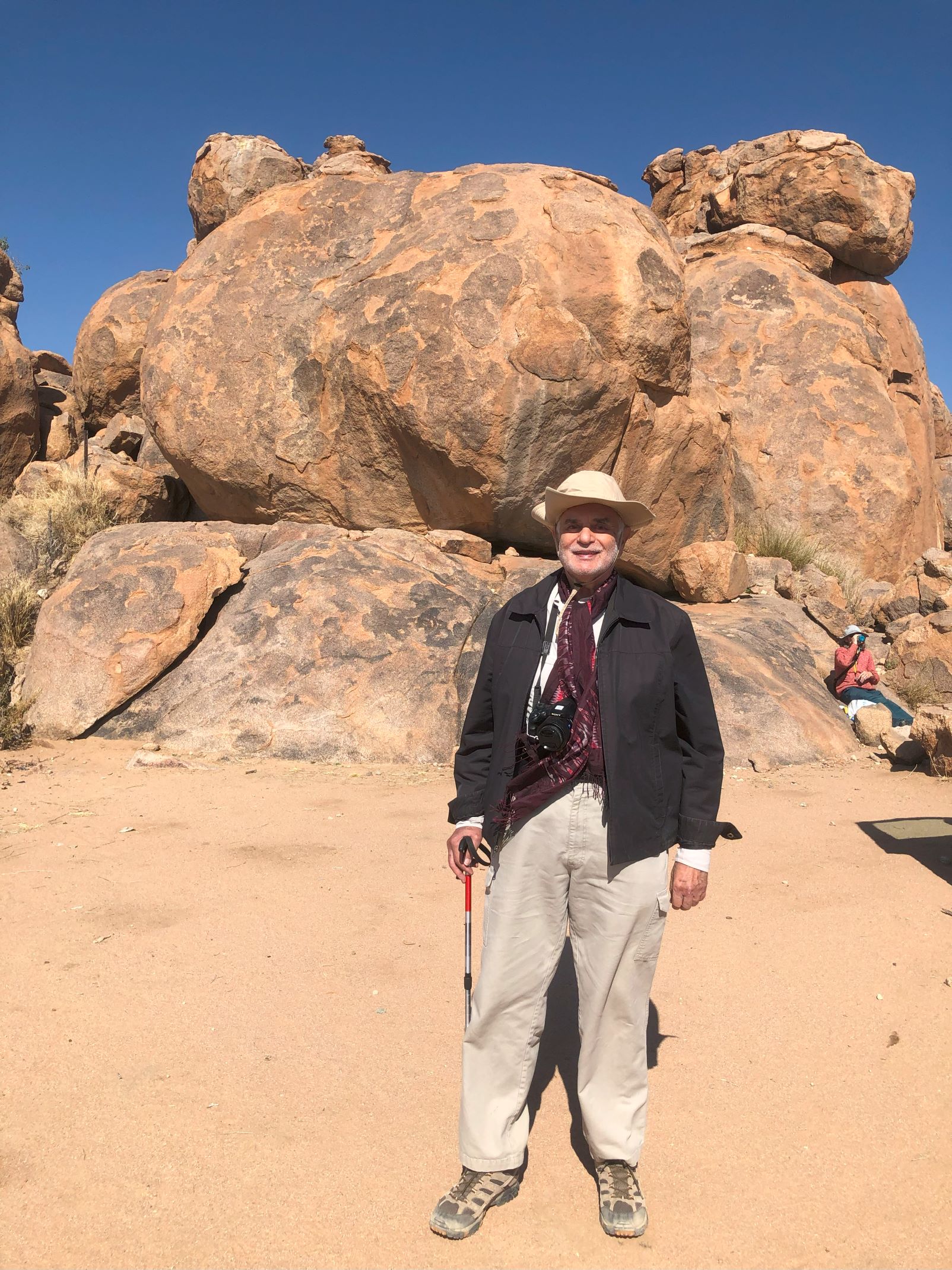 Granite Outcrop and Fig Tree, Kobos, Namibia