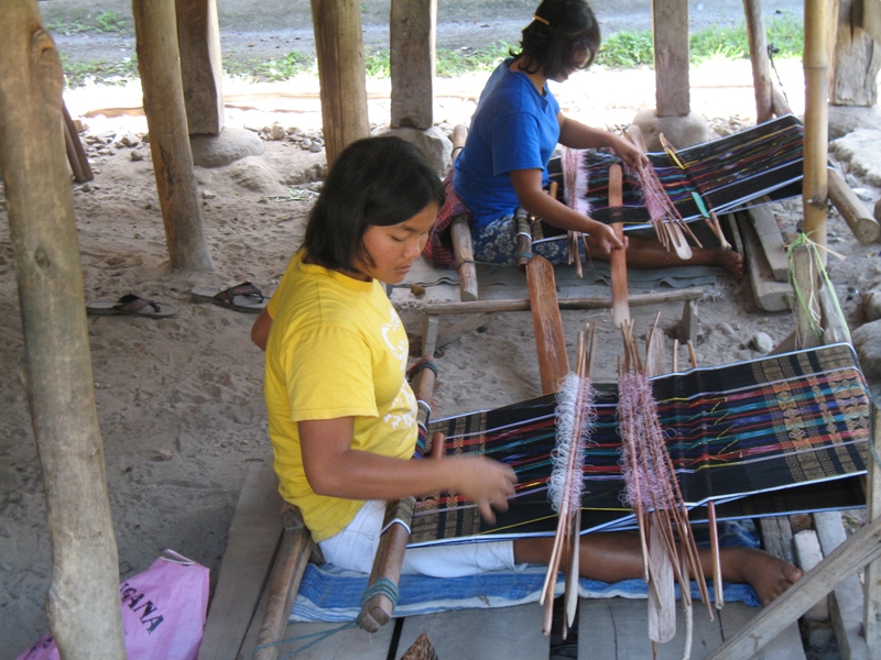 Batak Weavers, Sumatra, Indonesia