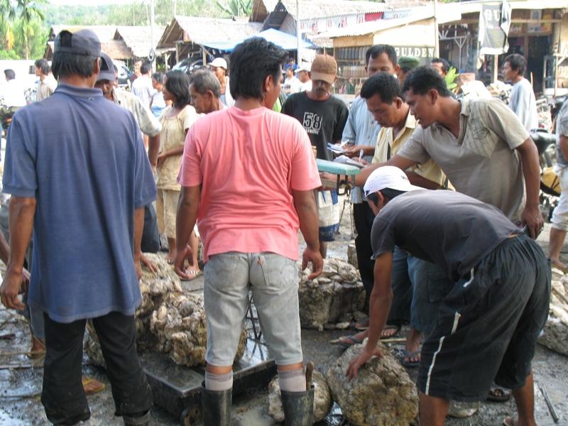 Rubber Market, North Sumatra, Indonesia