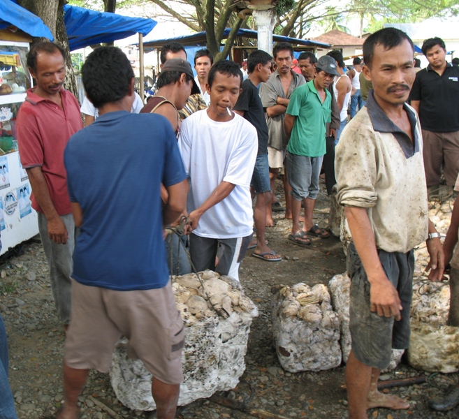 Rubber Market, North Sumatra, Indonesia